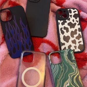 Bundle of iPhone 14 phone cases